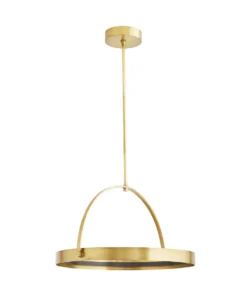 Arteriors Home New Arrivals Fisk Pendant Antique Brass