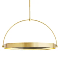 Arteriors Home New Arrivals Fisk Pendant Antique Brass