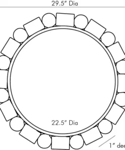 Arteriors Home New Arrivals Fontaine Mirror 10 Arteriors Home New Arrivals Fontaine Mirror