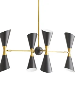 Arteriors Home New Arrivals Fuentes Chandelier Black
