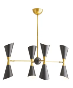 Arteriors Home New Arrivals Fuentes Chandelier Black