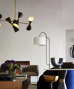 Arteriors Home New Arrivals Fuentes Chandelier Black