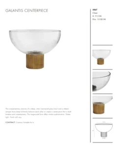 Arteriors Home Galantis Centerpiece New Arrivals