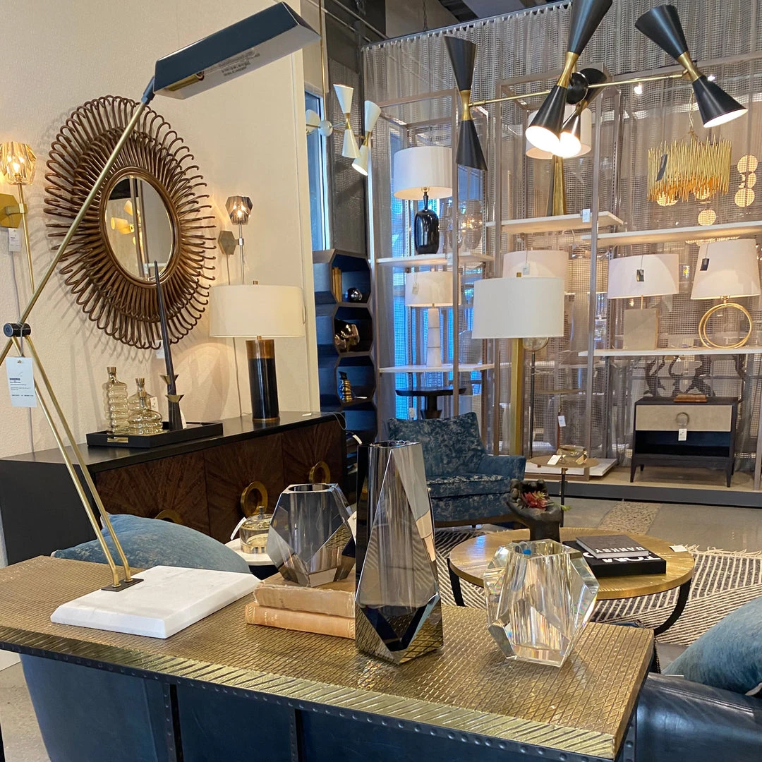 Arteriors Home Gemma Tall Vase Smoke Gray New Arrivals 7 Arteriors Home Gemma Tall Vase Smoke Gray New Arrivals