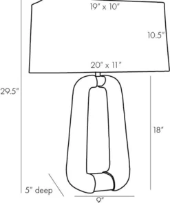 Arteriors Home Gianni Lamp