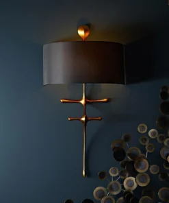 Arteriors Home Gilbert Wall Sconce Gold Leaf