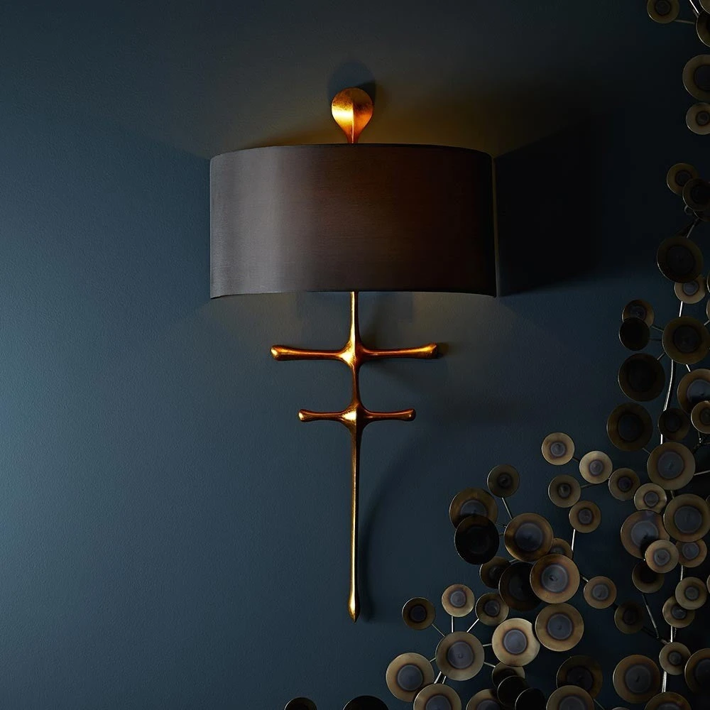 Arteriors Home Gilbert Wall Sconce Gold Leaf 2 Arteriors Home Gilbert Wall Sconce Gold Leaf