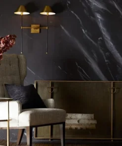 Arteriors Home New Arrivals Brooklyn Fireplace Screen Antique Brass