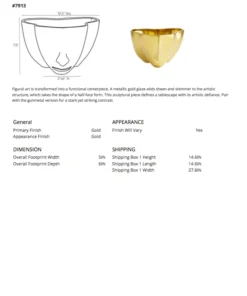 Arteriors Home New Arrivals Glare Centerpiece Gold 14 Arteriors Home New Arrivals Glare Centerpiece Gold