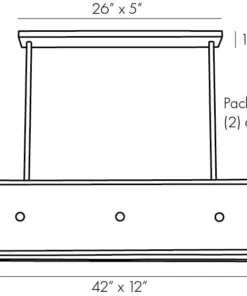 Arteriors Home New Arrivals Glendale Linear Chandelier 22 Arteriors Home New Arrivals Glendale Linear Chandelier