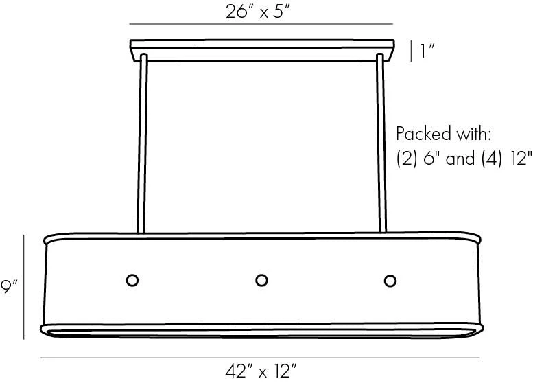 Arteriors Home New Arrivals Glendale Linear Chandelier 11 Arteriors Home New Arrivals Glendale Linear Chandelier