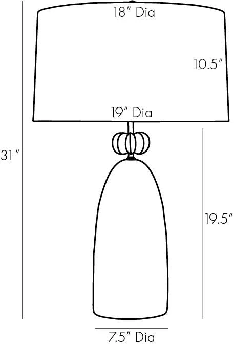 Arteriors Home New Arrivals Haley Lamp 6 Arteriors Home New Arrivals Haley Lamp