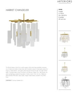 Arteriors Home New Arrivals Harriet Chandelier