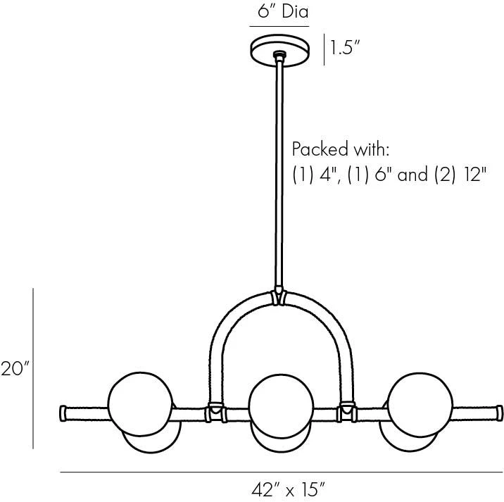 Arteriors Home New Arrivals Harrison Linear Chandelier Heritage Brass 12 Arteriors Home New Arrivals Harrison Linear Chandelier Heritage Brass