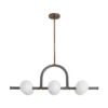 Arteriors Home New Arrivals Harrison Linear Chandelier Heritage Brass