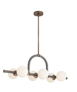 Arteriors Home New Arrivals Harrison Linear Chandelier Heritage Brass 17 Arteriors Home New Arrivals Harrison Linear Chandelier Heritage Brass