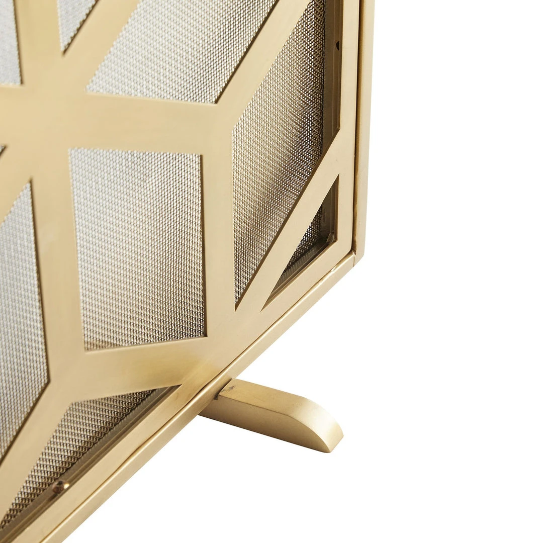 Arteriors Home Hathaway Fire Screen 6 Arteriors Home Hathaway Fire Screen