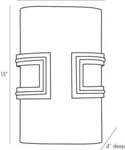 Arteriors Home New Arrivals Hewett Sconce Bronze