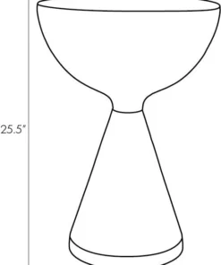 Arteriors Home New Arrivals Hilda Accent Table 18 Arteriors Home New Arrivals Hilda Accent Table