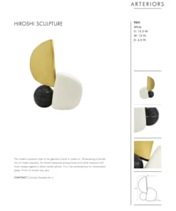 Arteriors Home Hiroshi Sculpture