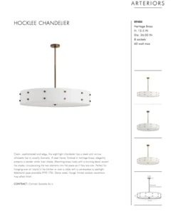 Arteriors Home Hocklee Chandelier 21 Arteriors Home Hocklee Chandelier