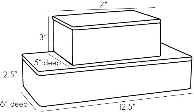 Arteriors Home Hollie Box Set Of Two New Arrivals 10 Arteriors Home Hollie Box Set Of Two New Arrivals