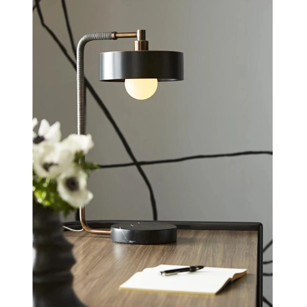 Arteriors Home New Arrivals Aaron Lamp Black Marble 4 Arteriors Home New Arrivals Aaron Lamp Black Marble
