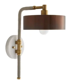 Arteriors Home New Arrivals Aaron Sconce Heritage Brass