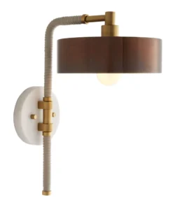 Arteriors Home New Arrivals Aaron Sconce Heritage Brass