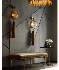 Arteriors Home Andrea Rectangular Bench Harvest Velvet