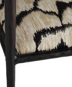 Arteriors Home New Arrivals Barbana Chair Ocelot Embroidery 15 Arteriors Home New Arrivals Barbana Chair Ocelot Embroidery