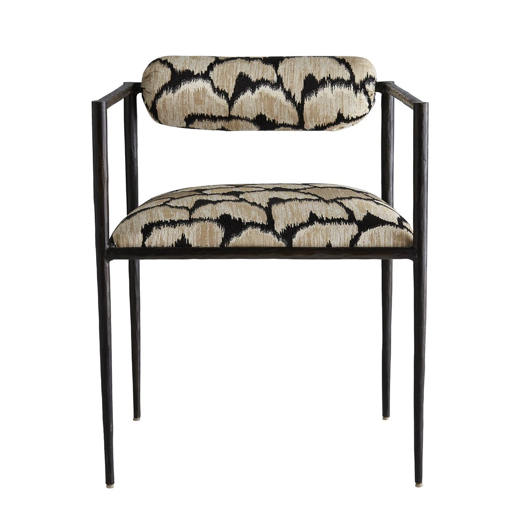 Arteriors Home New Arrivals Barbana Chair Ocelot Embroidery 6 Arteriors Home New Arrivals Barbana Chair Ocelot Embroidery