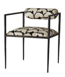 Clayton Gray Home Sales 21 Arteriors Home New Arrivals Barbana Chair Ocelot Embroidery