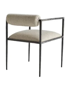 Arteriors Home Barbana Chair Pewter Texture 13 Arteriors Home Barbana Chair Pewter Texture
