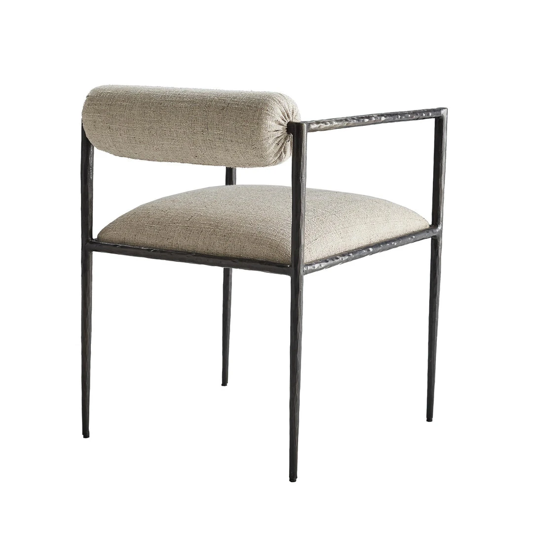 Arteriors Home Barbana Chair Pewter Texture 6 Arteriors Home Barbana Chair Pewter Texture