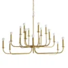 Arteriors Home New Arrivals Breck Large Chandelier Antique Brass