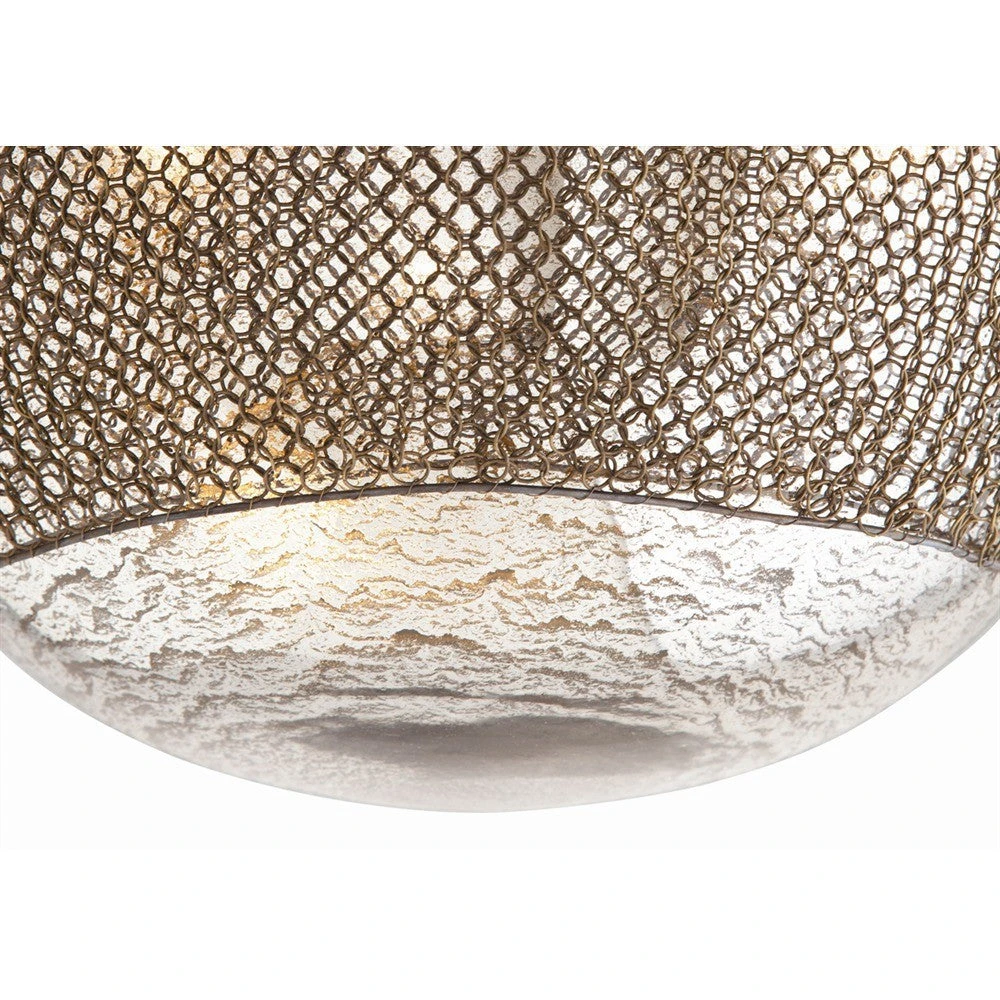 Arteriors Home Chainmail Pendant 3 Arteriors Home Chainmail Pendant
