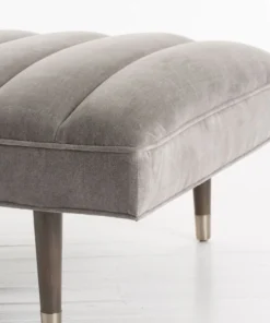 Arteriors Home Christophe Bench Sharkskin Velvet Gray 7 Arteriors Home Christophe Bench Sharkskin Velvet Gray