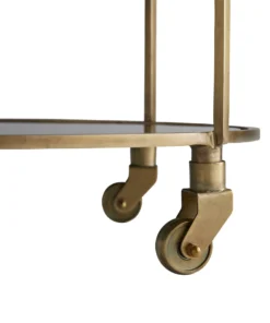 Arteriors Home New Arrivals Crestwood Bar Cart