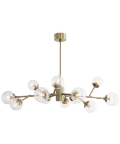 Arteriors Home New Arrivals Dallas Small Chandelier Vintage Brass