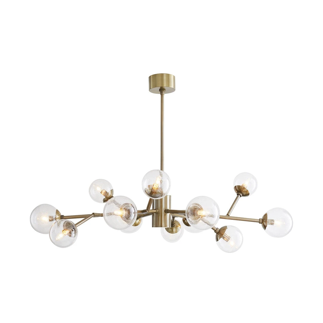 Arteriors Home New Arrivals Dallas Small Chandelier Vintage Brass 2 Arteriors Home New Arrivals Dallas Small Chandelier Vintage Brass