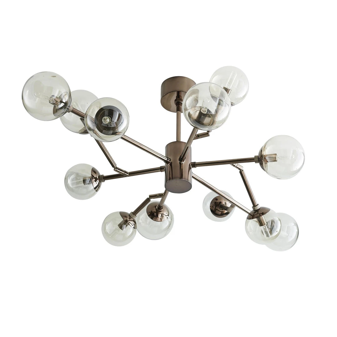 Arteriors Home New Arrivals Dallas Small Chandelier Brown Nickel 4 Arteriors Home New Arrivals Dallas Small Chandelier Brown Nickel