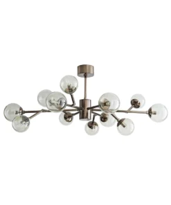 Arteriors Home New Arrivals Dallas Small Chandelier Brown Nickel
