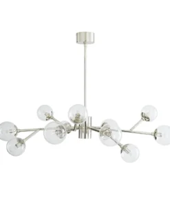 Arteriors Home Dallas Small Chandelier Polished Nickel New Arrivals