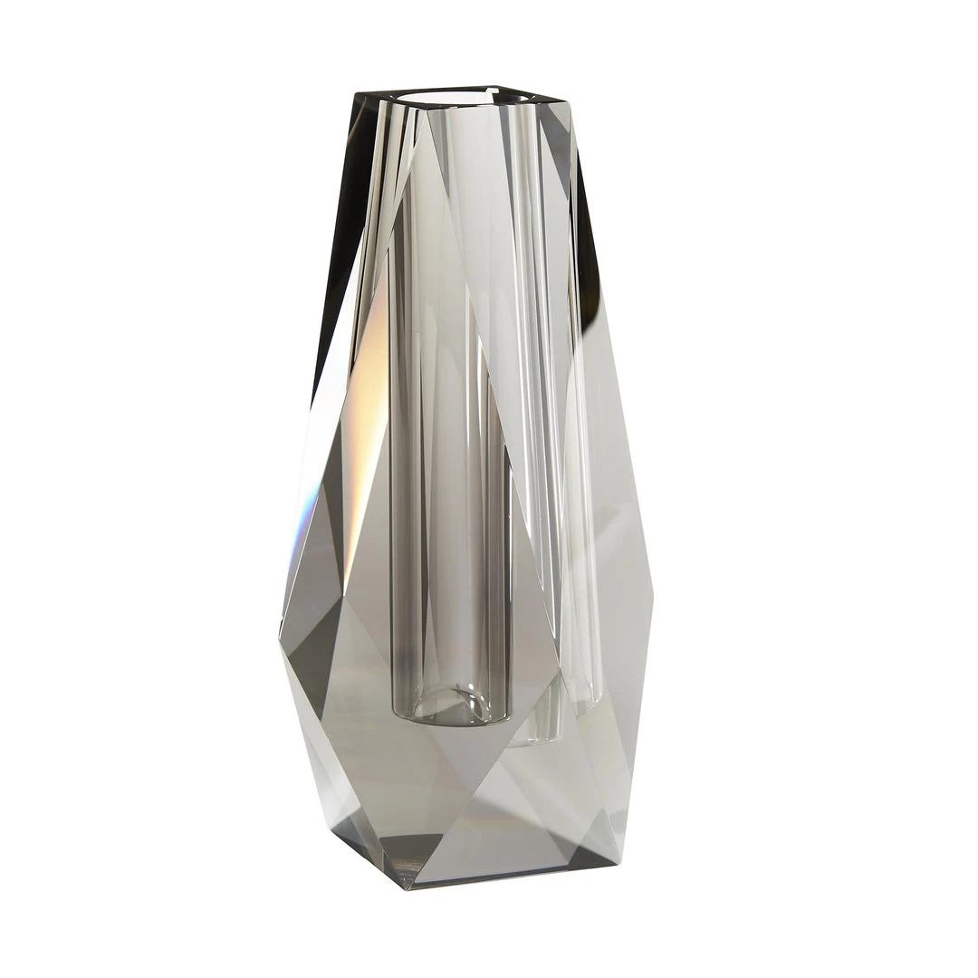 Arteriors Home Gemma Tall Vase Smoke Gray New Arrivals 1 Arteriors Home Gemma Tall Vase Smoke Gray New Arrivals