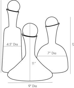 Arteriors Home Gillmore Decanters New Arrivals 23 Arteriors Home Gillmore Decanters New Arrivals