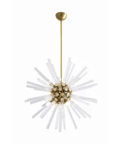 Arteriors Home Hanley Chandelier Antique Brass New Arrivals