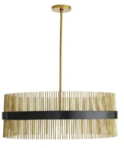 Arteriors Home New Arrivals Hozier Chandelier Antique Brass
