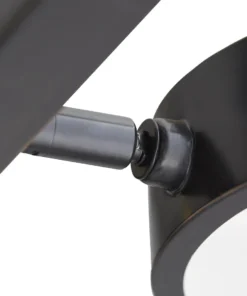 Arteriors Home Linus Linear Chandelier Bronze Frosted Glass