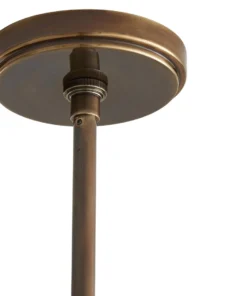 Arteriors Home New Arrivals Linus Starburst Chandelier Heritage Brass